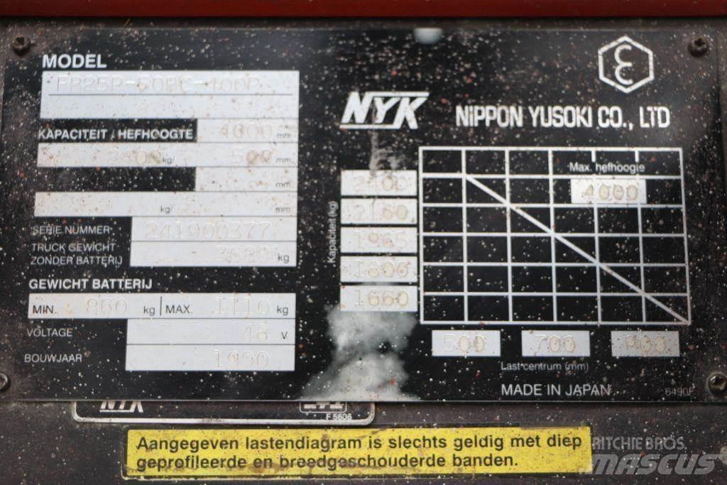 Nichiyu FB25P Stivuitor electric