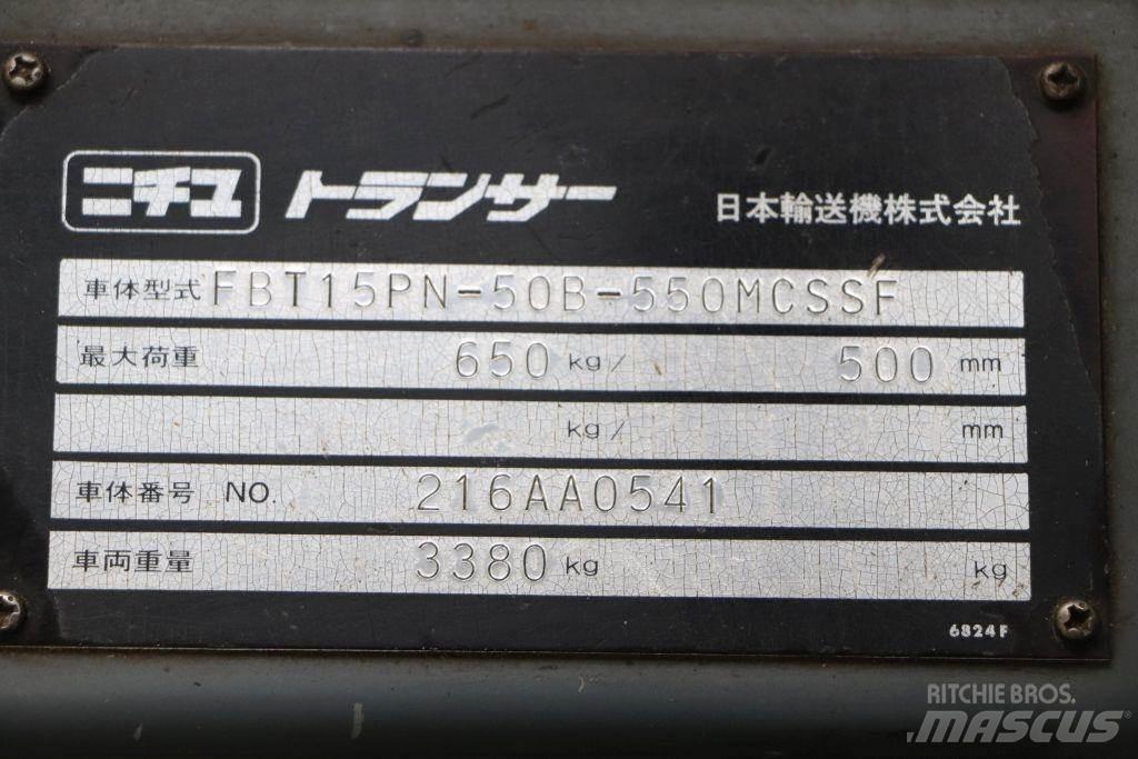 Nichiyu FBT15PN Stivuitor electric