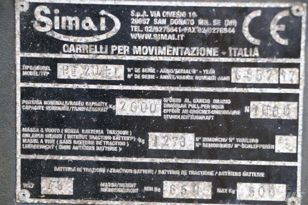 Simai PE20LL Camioane de tractiune