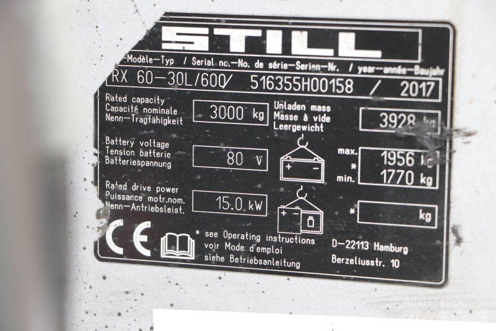 Still RX60-30L/600 Stivuitor electric