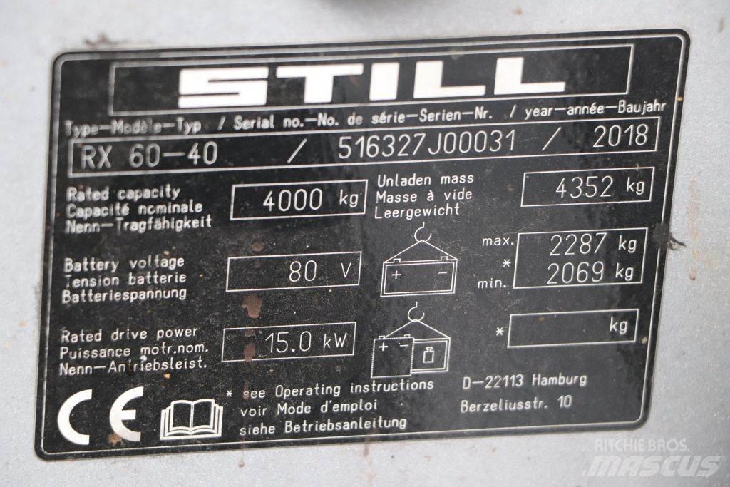 Still RX60-40 Stivuitor electric