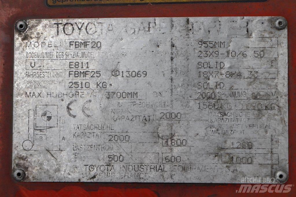Toyota FBMF20 Stivuitor electric