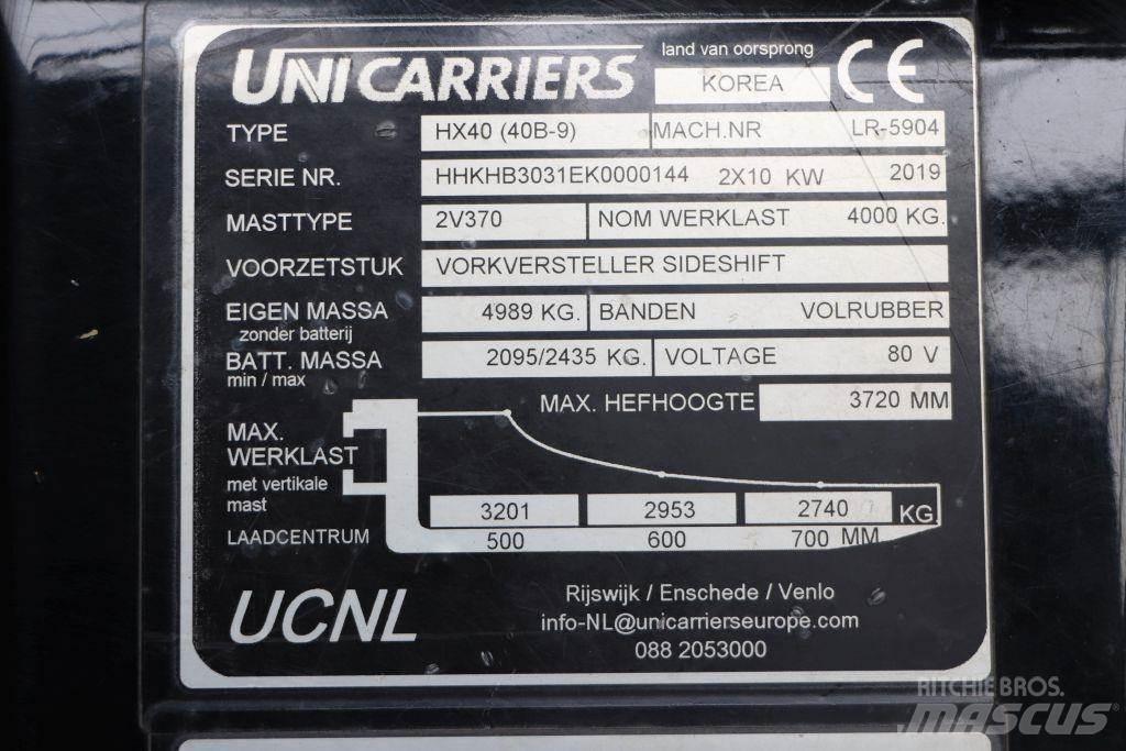 UniCarriers 40B-9 Stivuitor electric