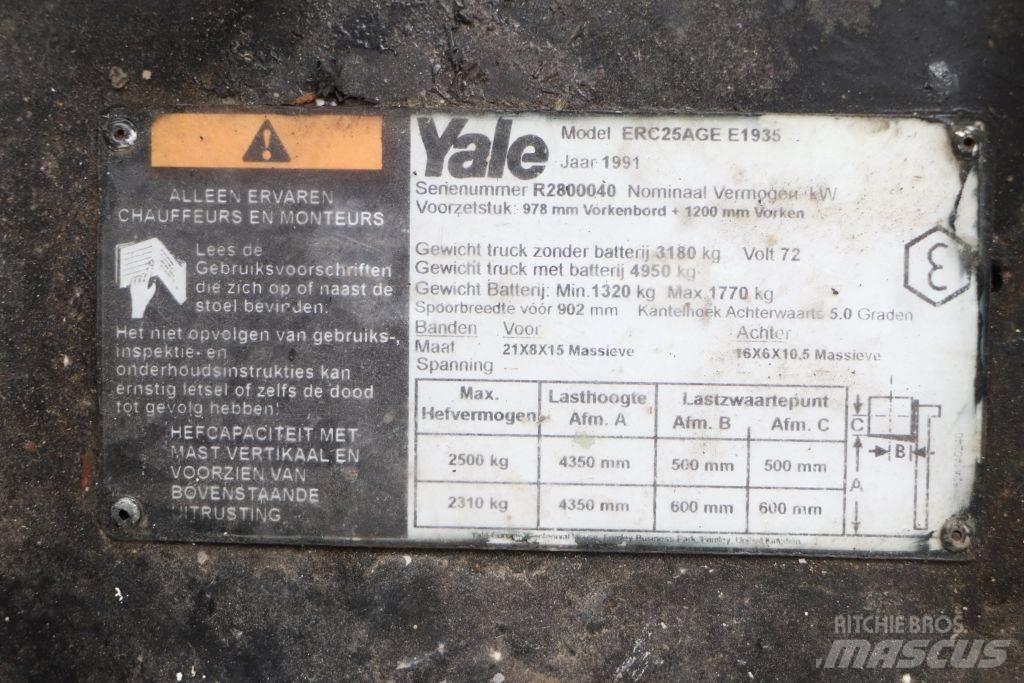 Yale ERC25AGE Stivuitor electric