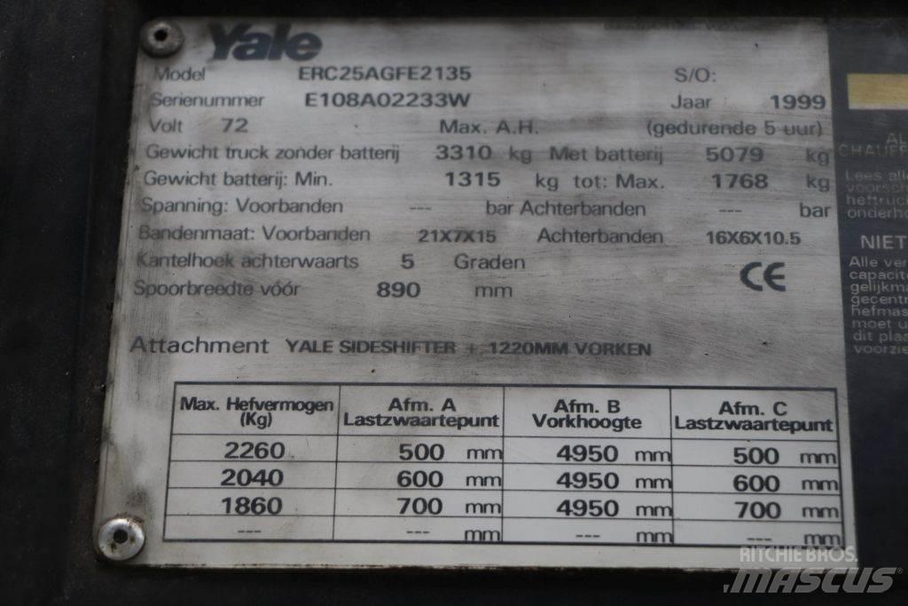 Yale ERC25AGF Stivuitor electric