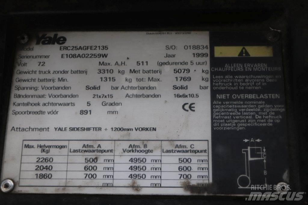 Yale ERC25AGF Stivuitor electric