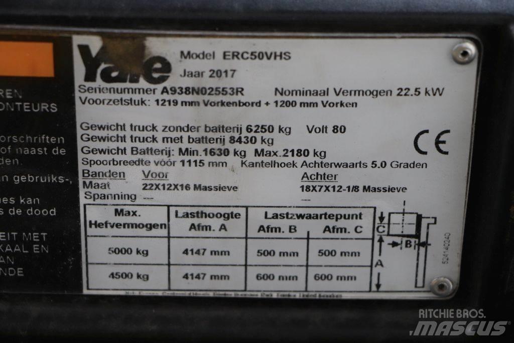 Yale ERC50VHS Stivuitor electric