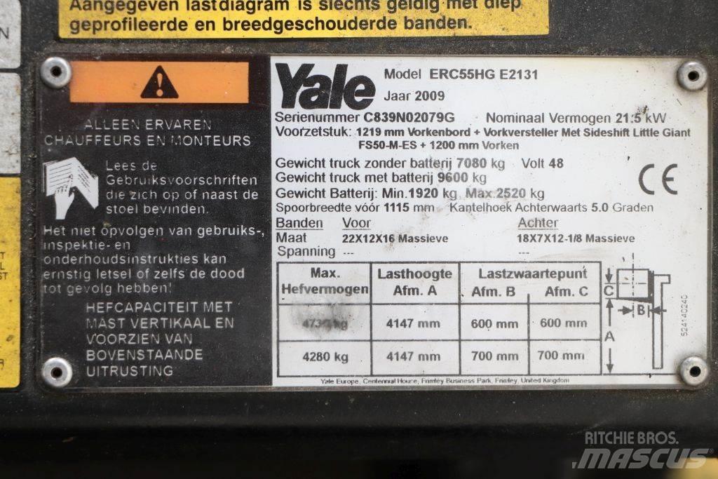 Yale ERC55HG Stivuitor electric