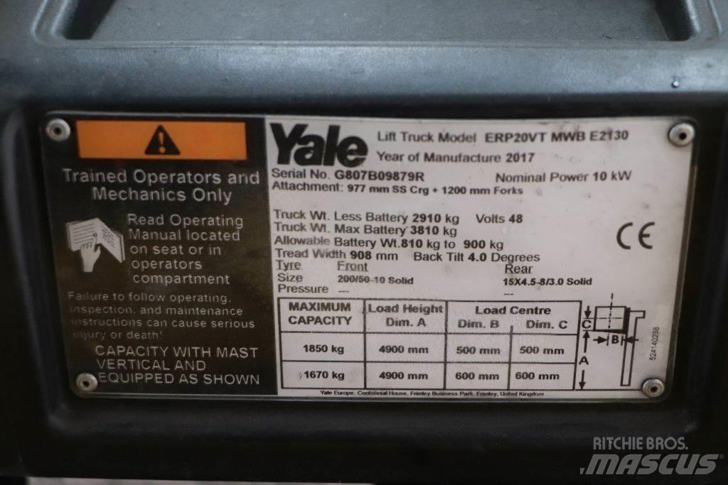Yale ERP20VT Stivuitor electric
