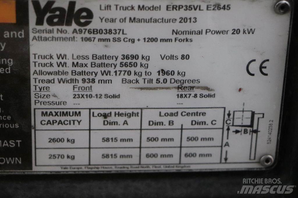 Yale ERP35VL Stivuitor electric
