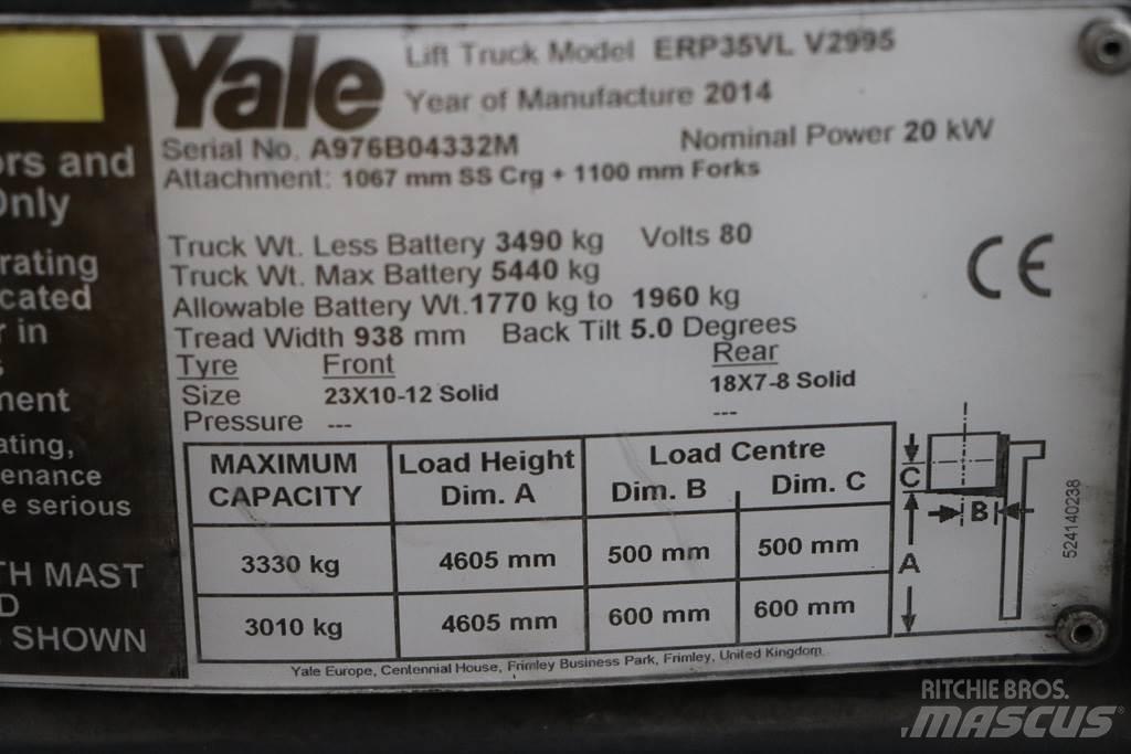 Yale ERP35VL Stivuitor electric
