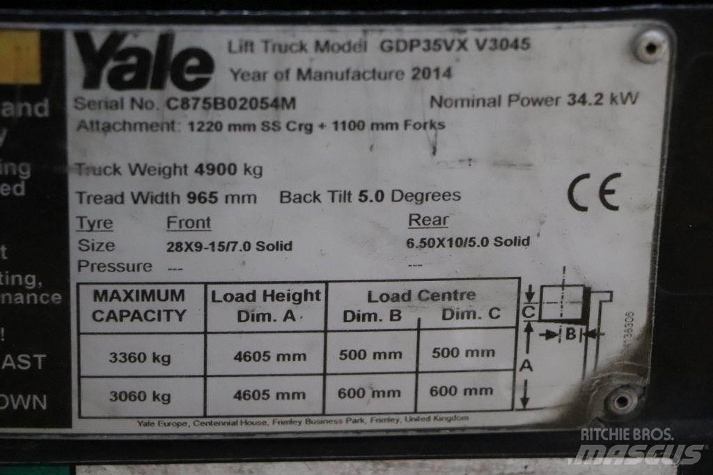 Yale GDP35VX Stivuitor diesel