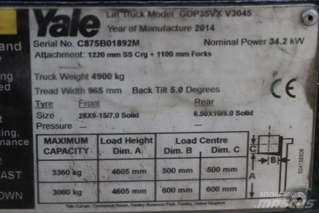 Yale GDP35VX Stivuitor diesel