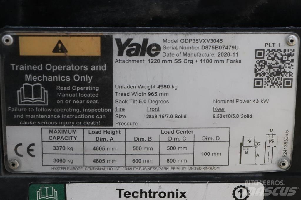 Yale GDP35VX Stivuitor diesel