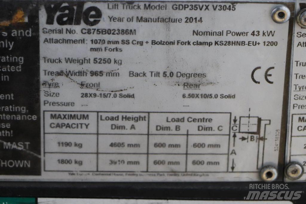Yale GDP35VX Stivuitor diesel