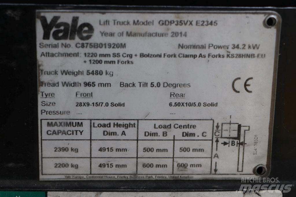 Yale GDP35VX Stivuitor diesel