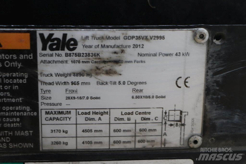 Yale GDP35VX Stivuitor diesel