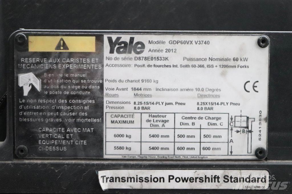 Yale GDP60VX Stivuitor diesel