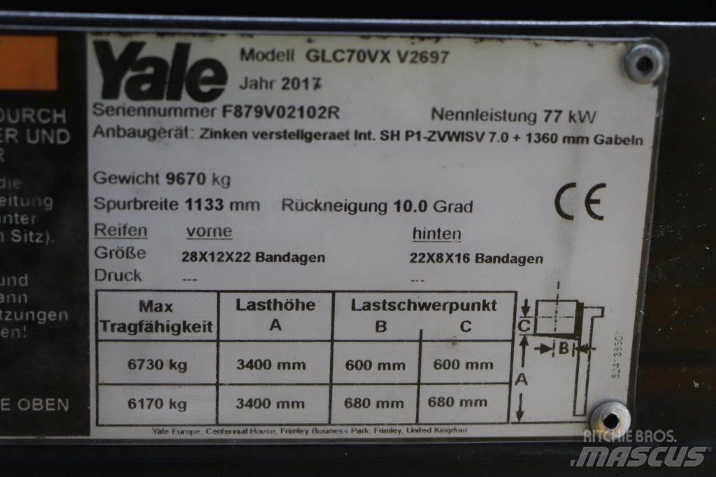 Yale GLC70VX Stivuitor GPL