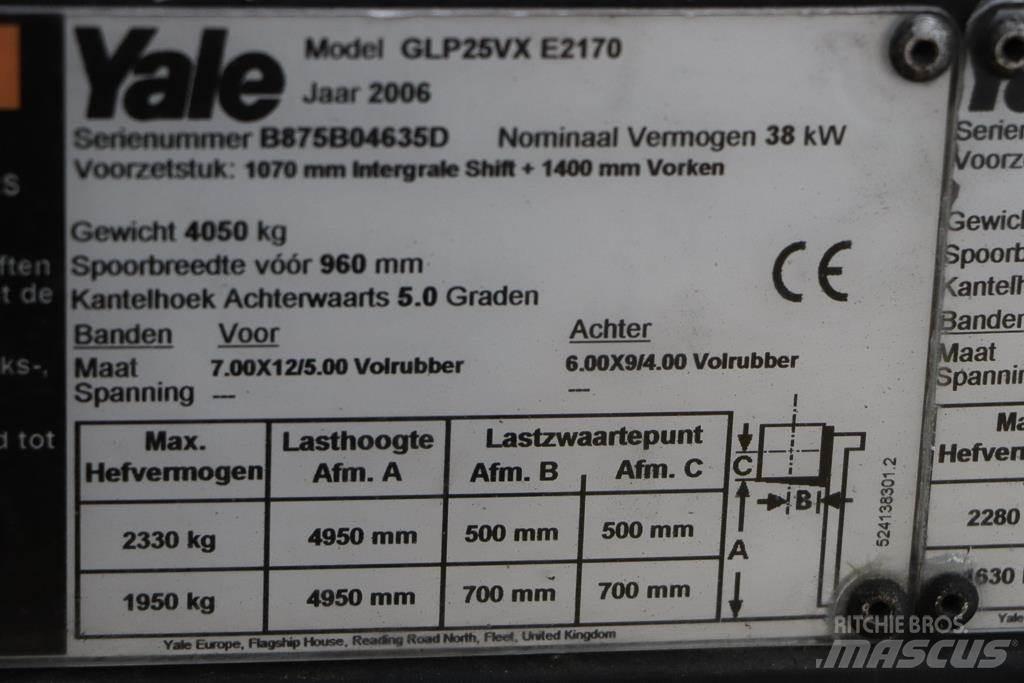 Yale GLP25VX Stivuitor GPL