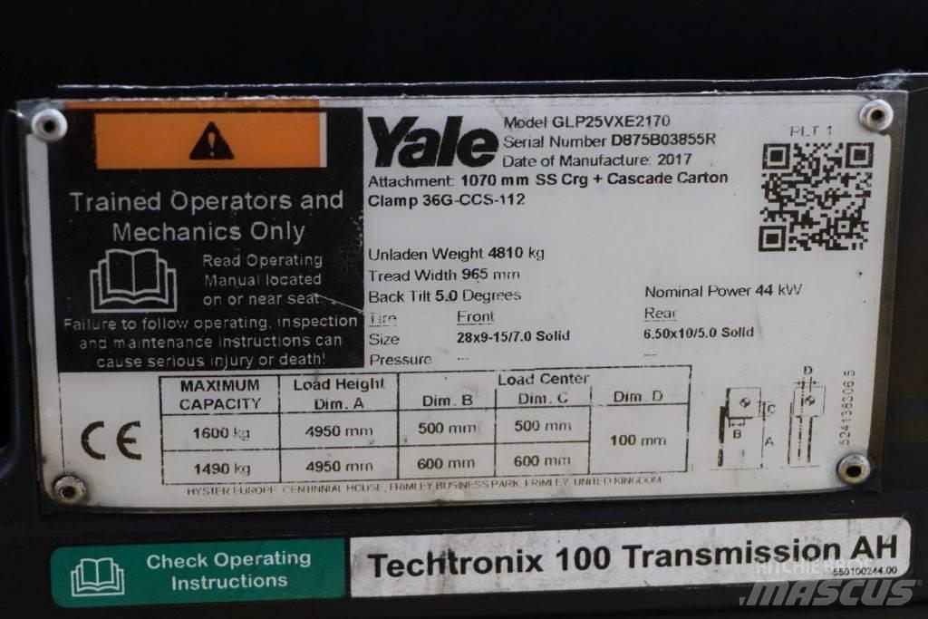 Yale GLP25VX Stivuitor GPL