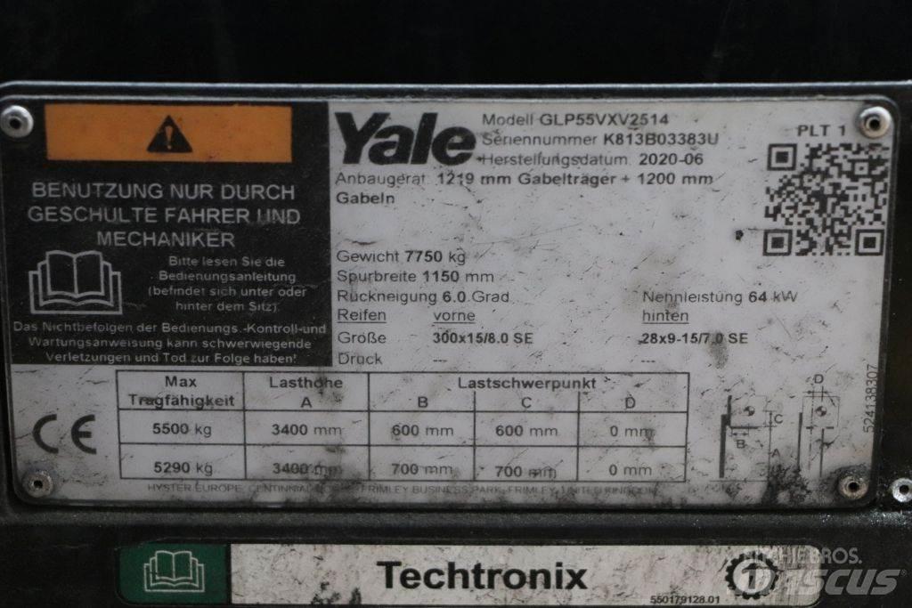 Yale GLP55VX Stivuitor GPL