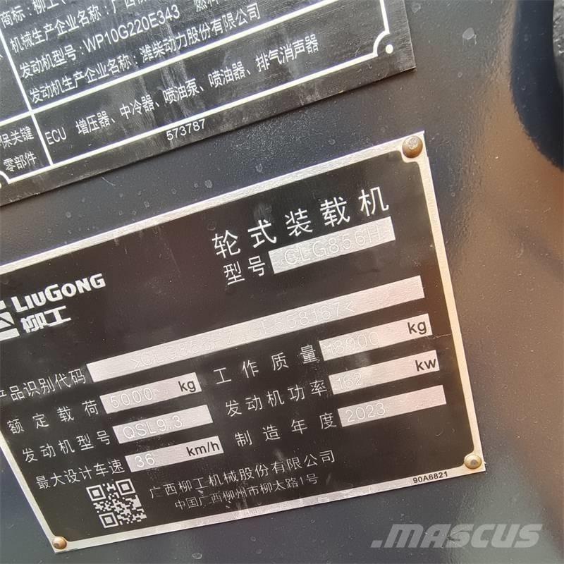 LiuGong 856 H Incarcator pe pneuri