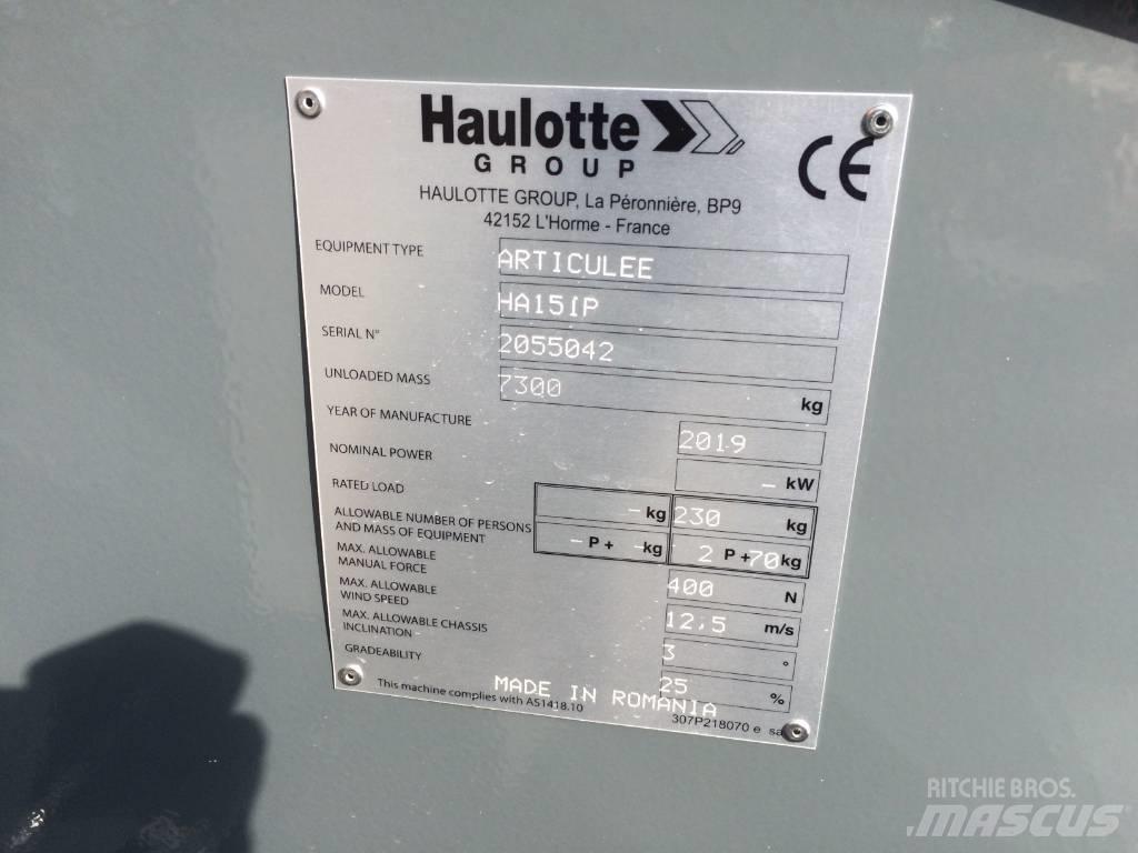 Haulotte HA 15 IP Nacele cu brat articulat