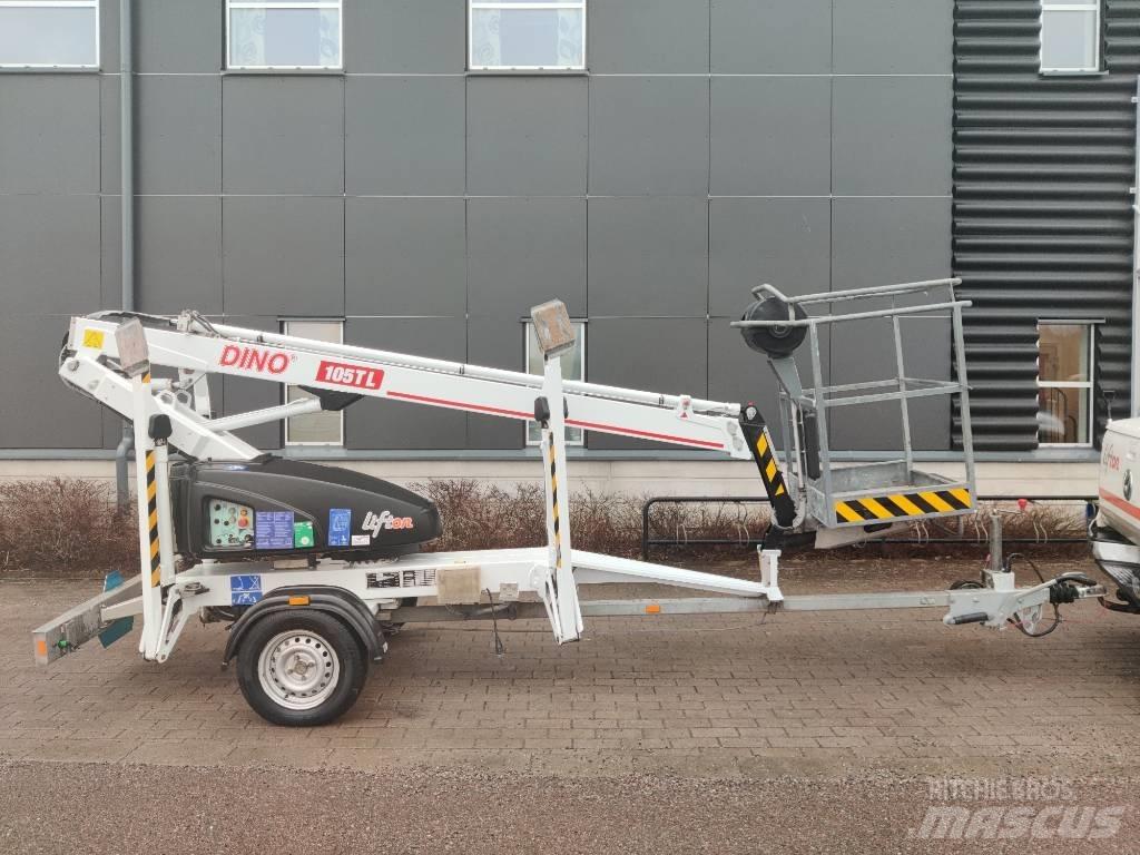 Dino 105 TL Skylift Platforme aeriene montate pe remorca