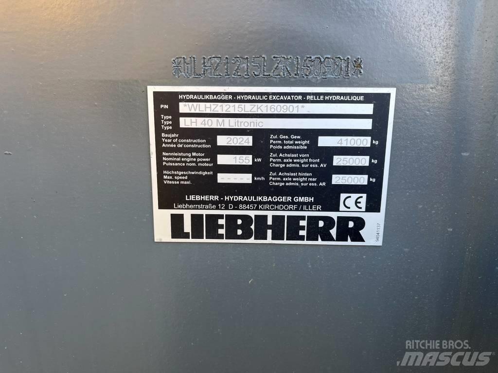 Liebherr LH 40 Paleta de manipulare