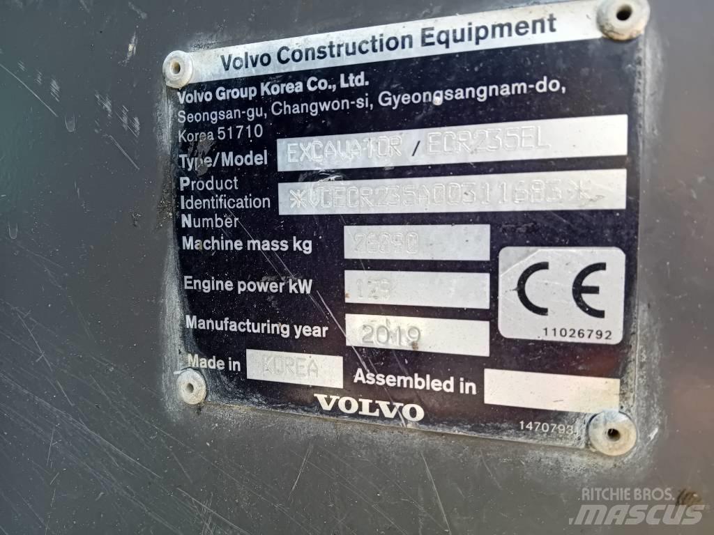 Volvo ECR 235 E Excavatoare pe șenile

