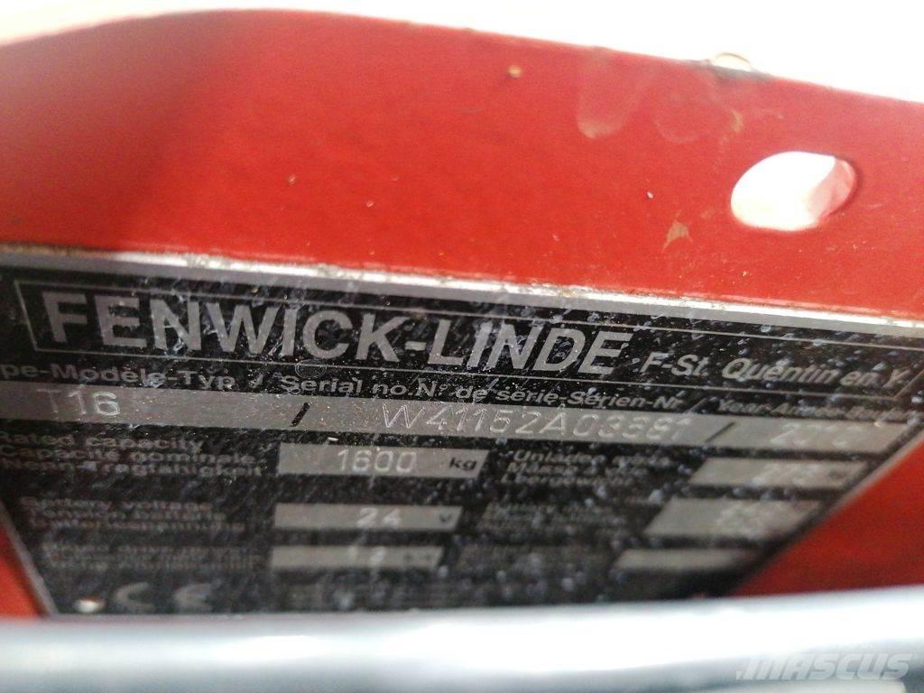 Linde T16 Transpaleta manuala
