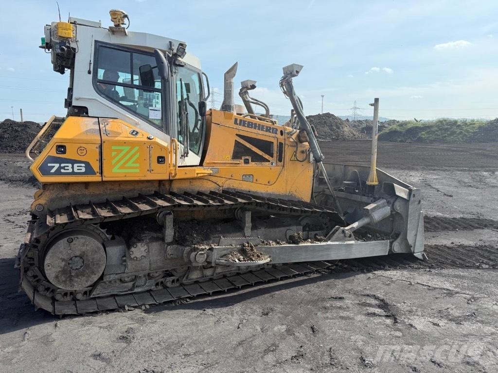 Liebherr 736 Buldozere pe senile