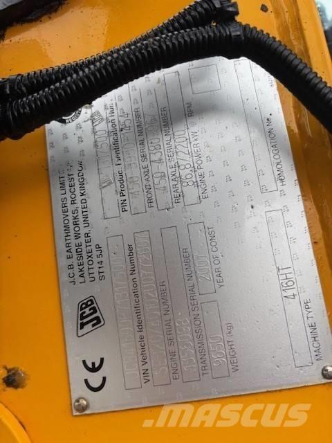 JCB 416 HT Incarcator pe pneuri