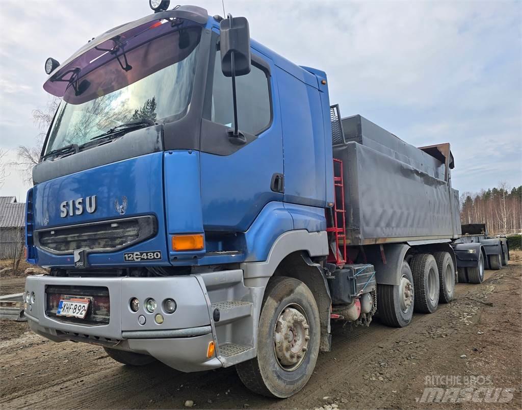Sisu E12M 8X4 Autobasculanta