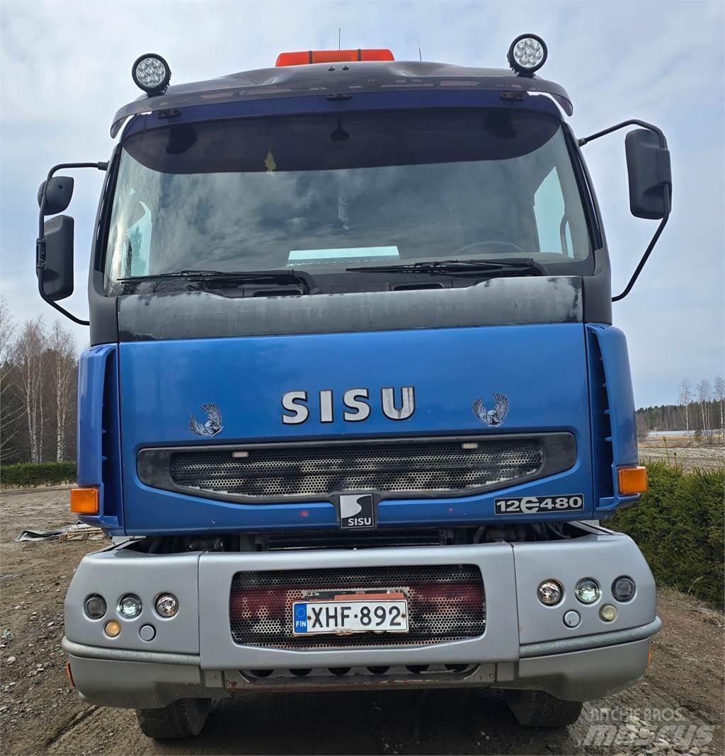 Sisu E12M 8X4 Autobasculanta