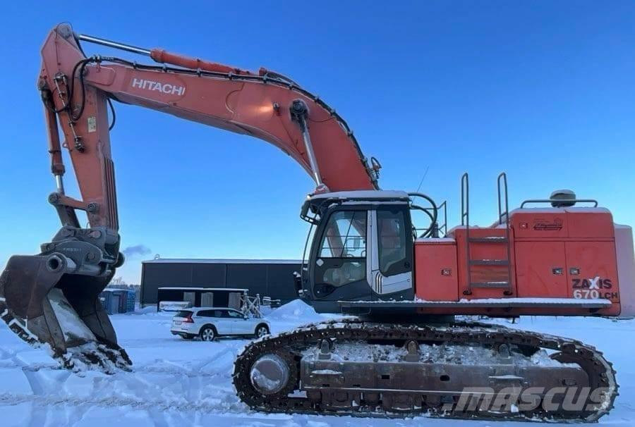 Hitachi ZX 670 LCH Excavatoare pe șenile
