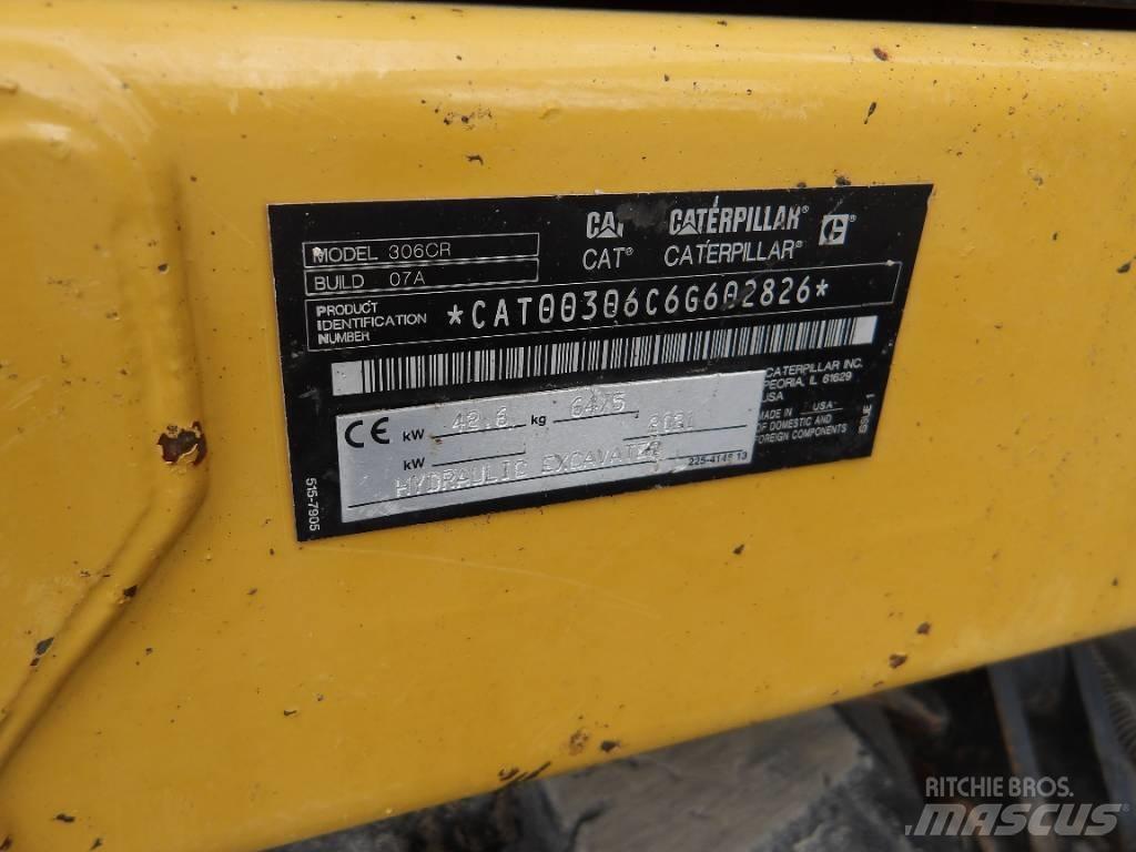 CAT 306 CR Mini excavatoare < 7t
