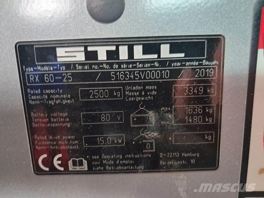 Still RX60-25 Stivuitor electric