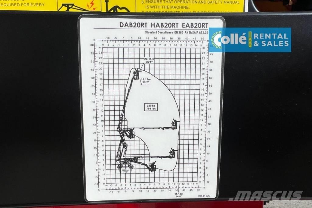 Magni DAB 20 RT | 2025 Nacele cu brat articulat