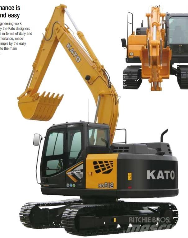Kato 514 Excavatoare pe șenile
