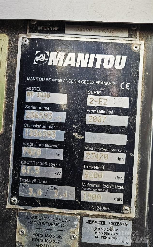Manitou 1030 Stivuitoare telescopice