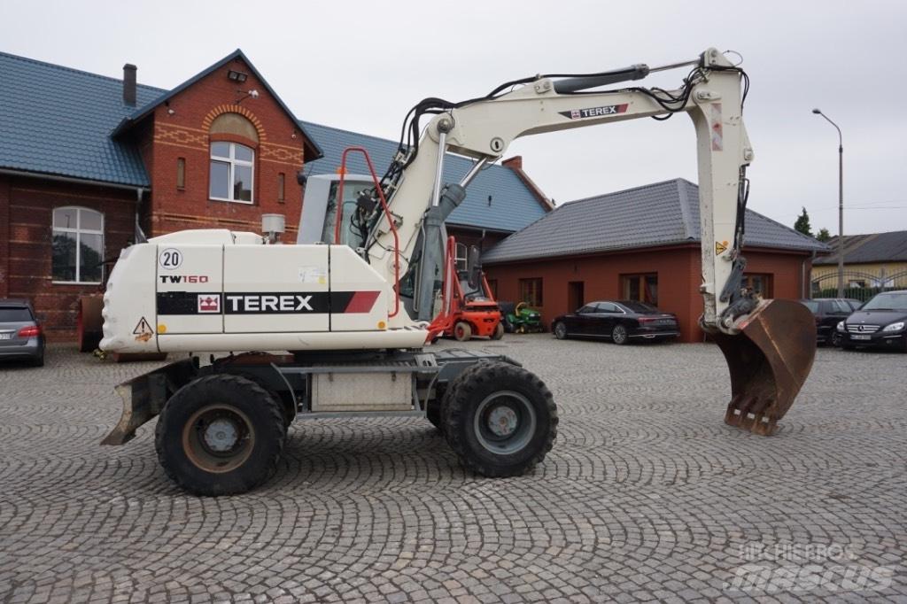 Terex TW 160 Excavatoare cu roti