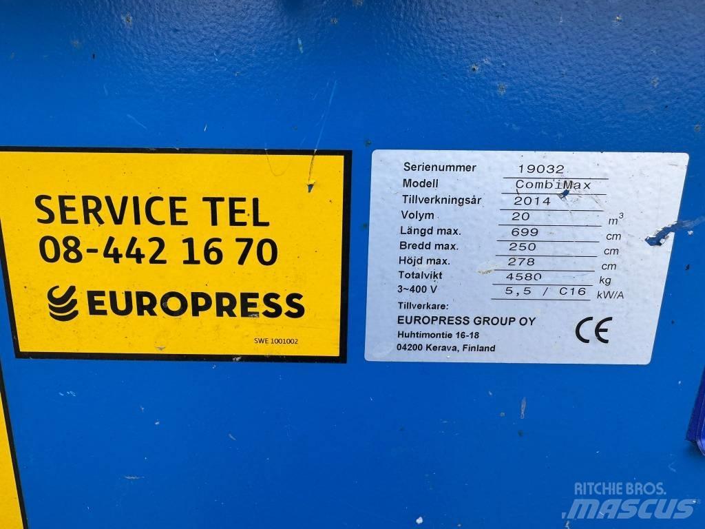 Europress CombiMax Compresor deseuri