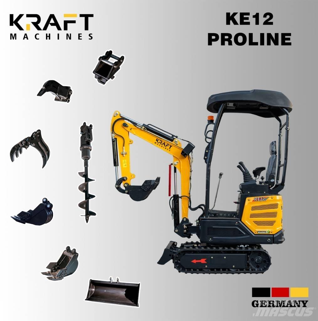 Kraft KE12Proline Mini excavatoare < 7t