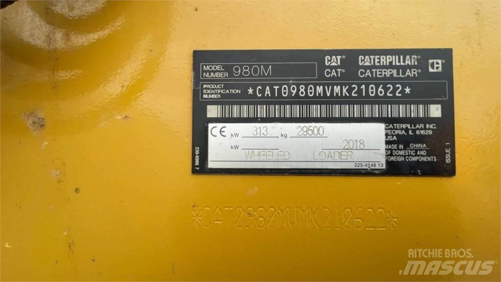 CAT 980 M Incarcator pe pneuri