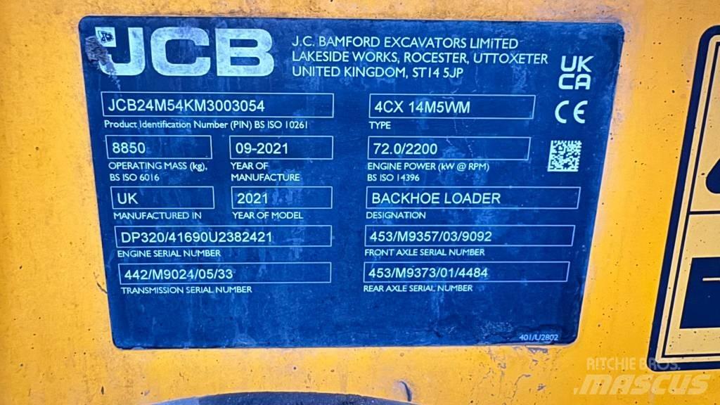 JCB 4 CX Buldoexcavatoare