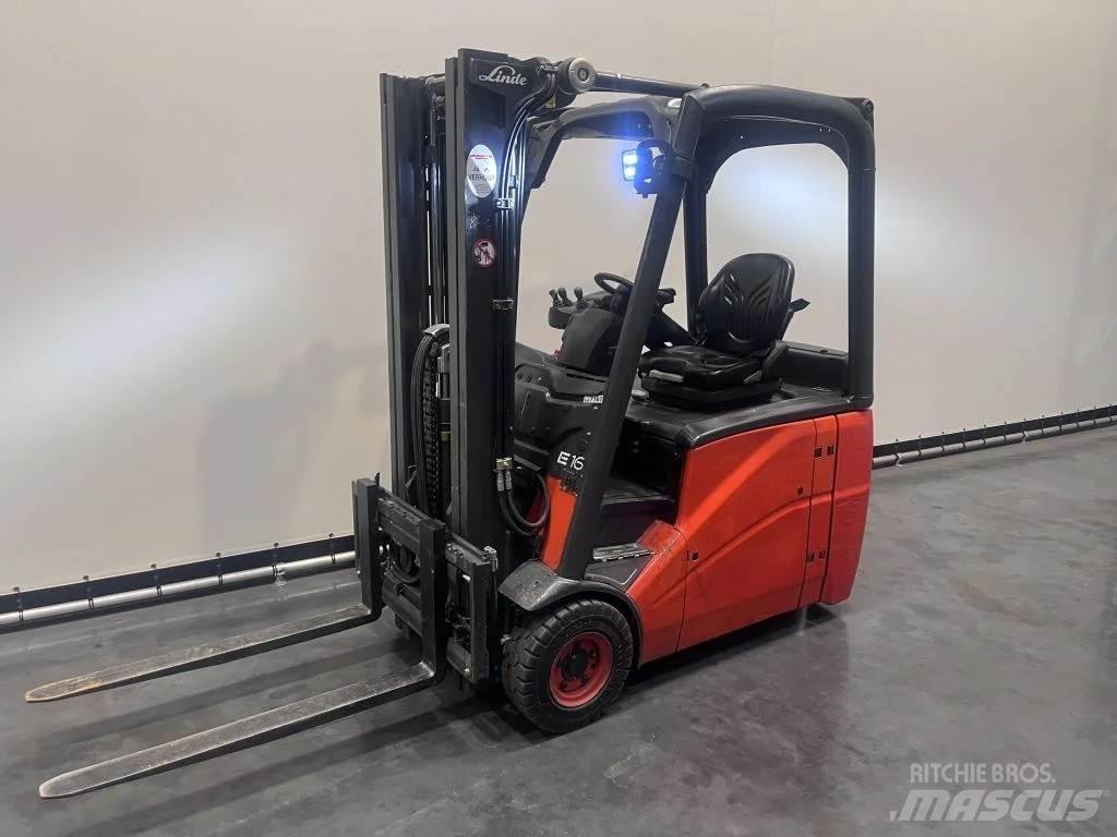 Linde E 16 H-01 Stivuitor electric