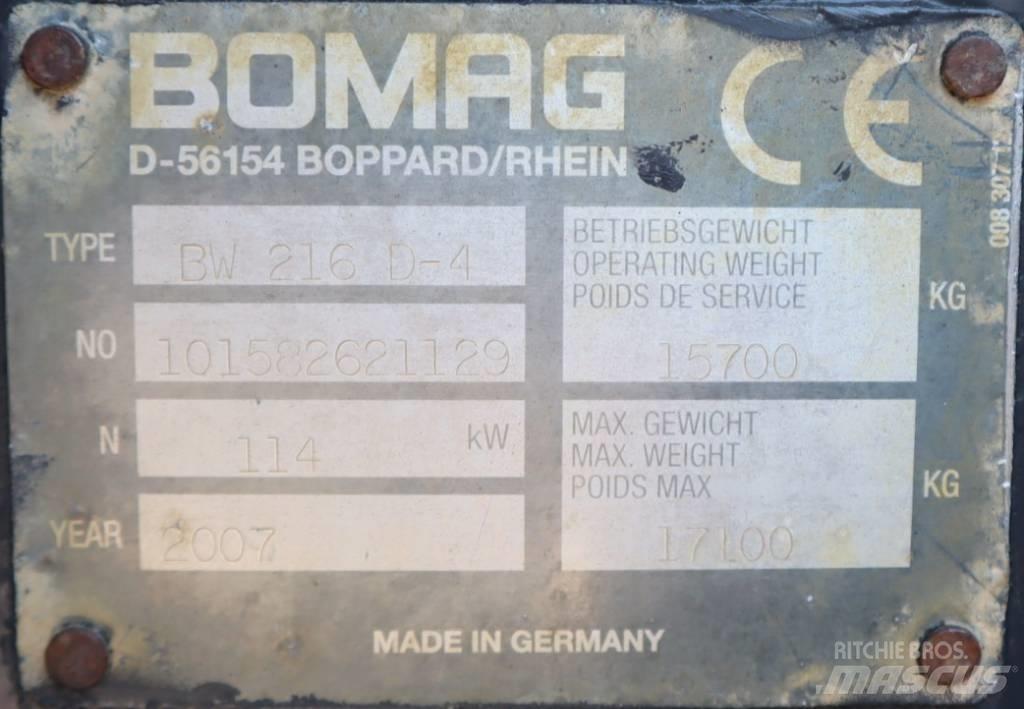Bomag BW 216 D-4 Compactoare sol