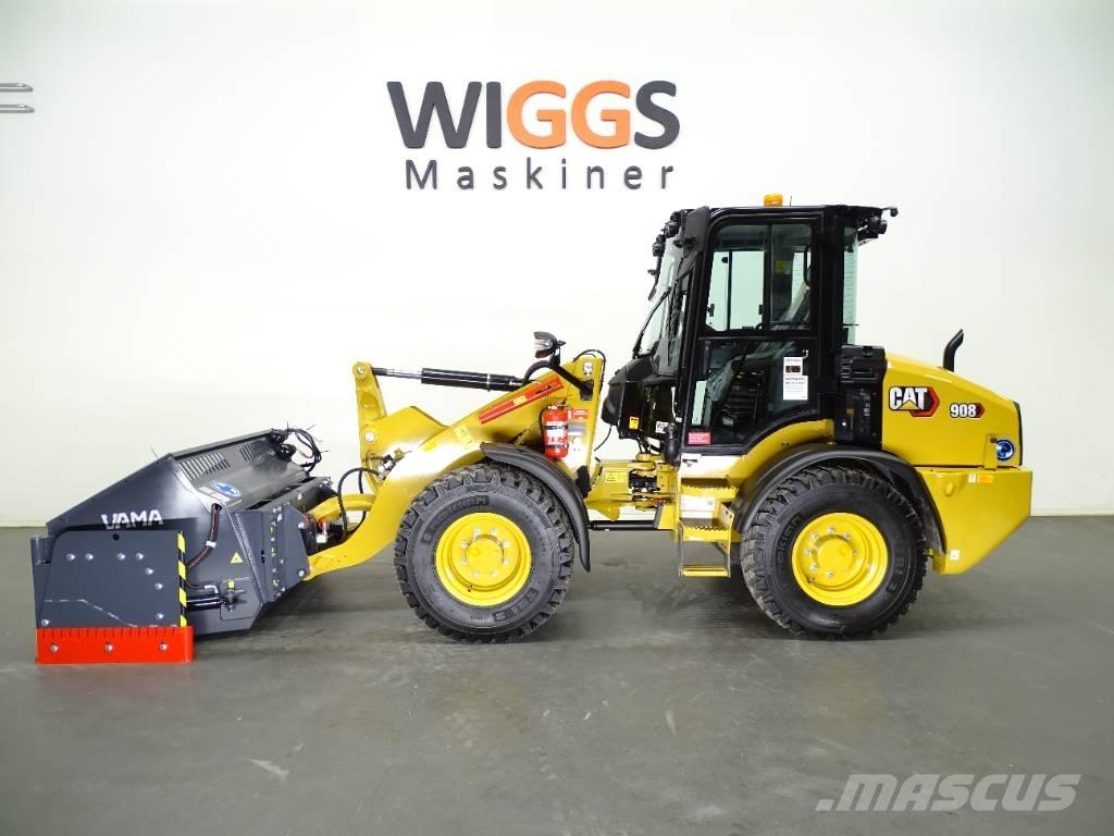 CAT 908 Incarcator pe pneuri
